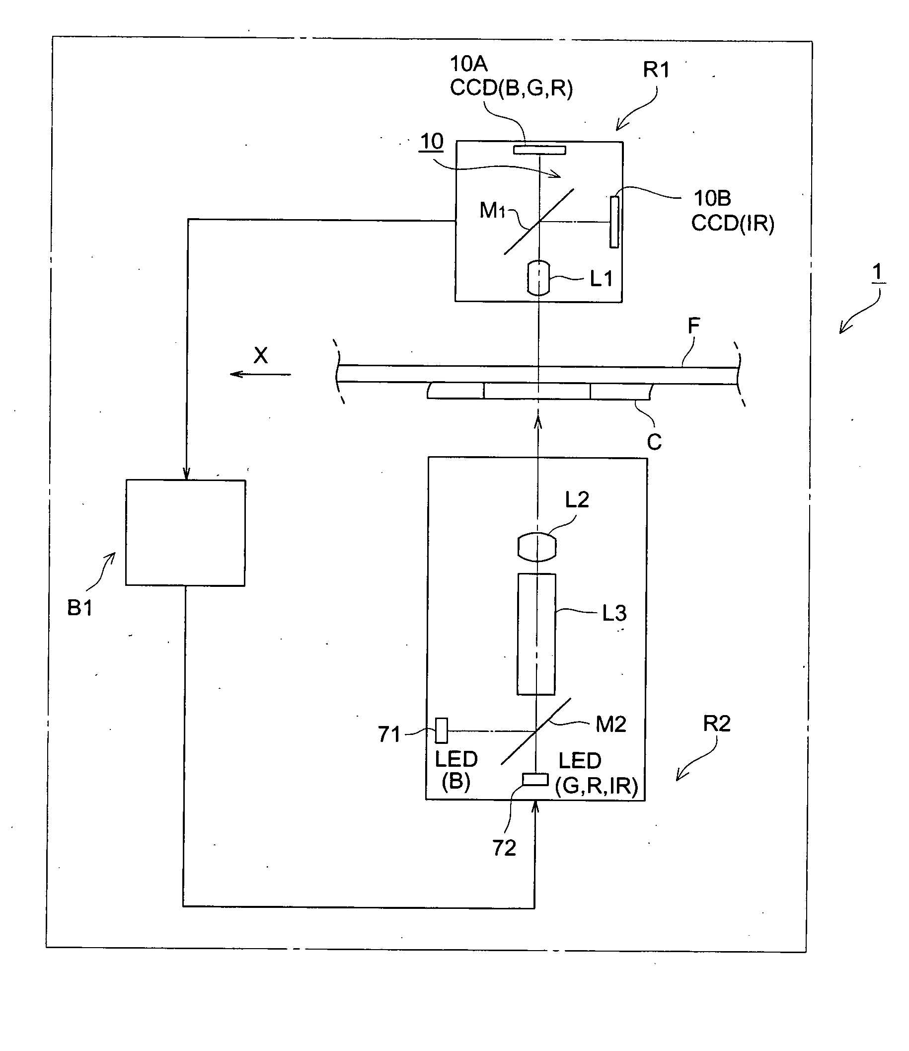 Image-reading apparatus