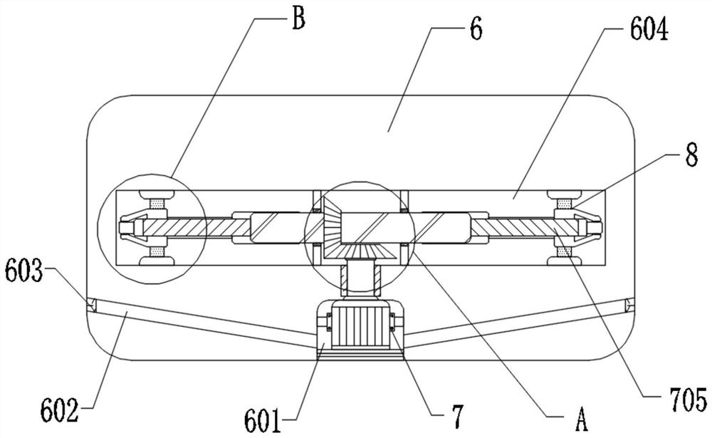 Self-balancing adjusting device of one-wheel motorcycle