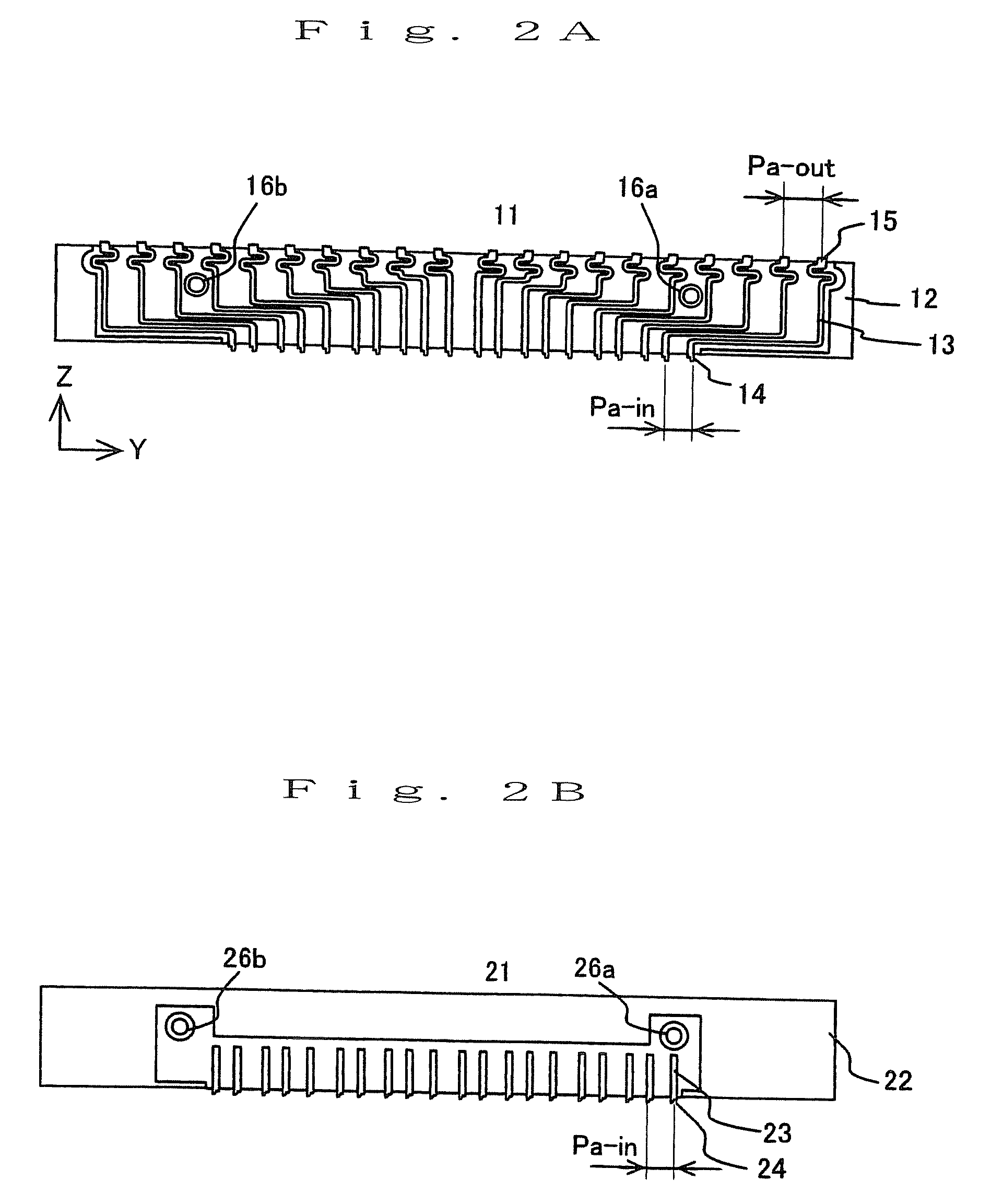 Coordinate Transformation Device For Electrical Signal Connection