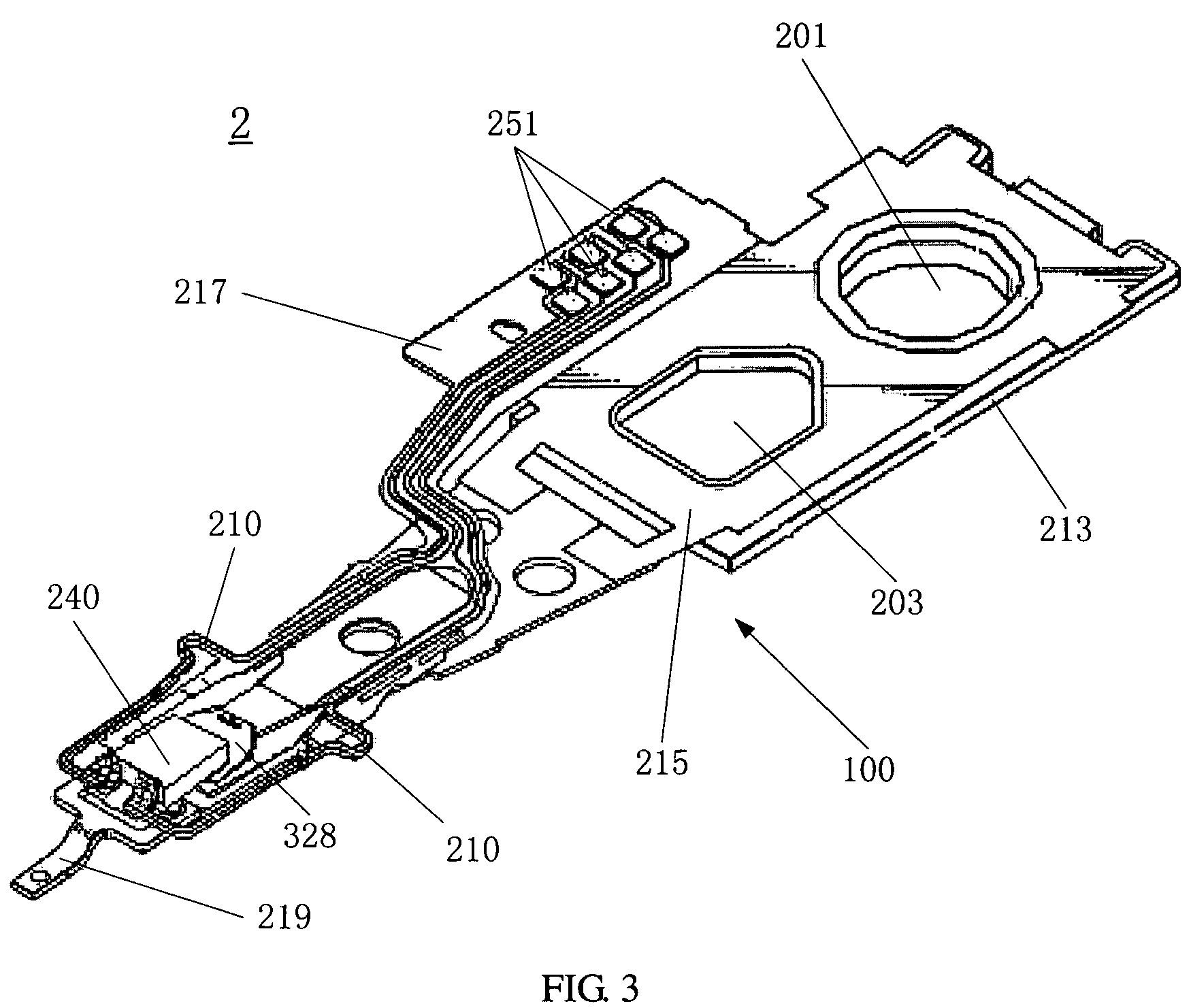 Head gimbal assembly with flying height controller, disk drive unit using the same, and flying height adjusting method and system thereof