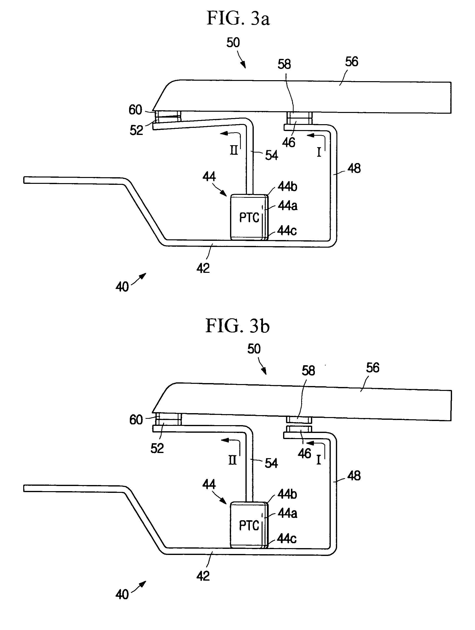 Breaker for providing successive trip mechanism based on PTC current-limiting device