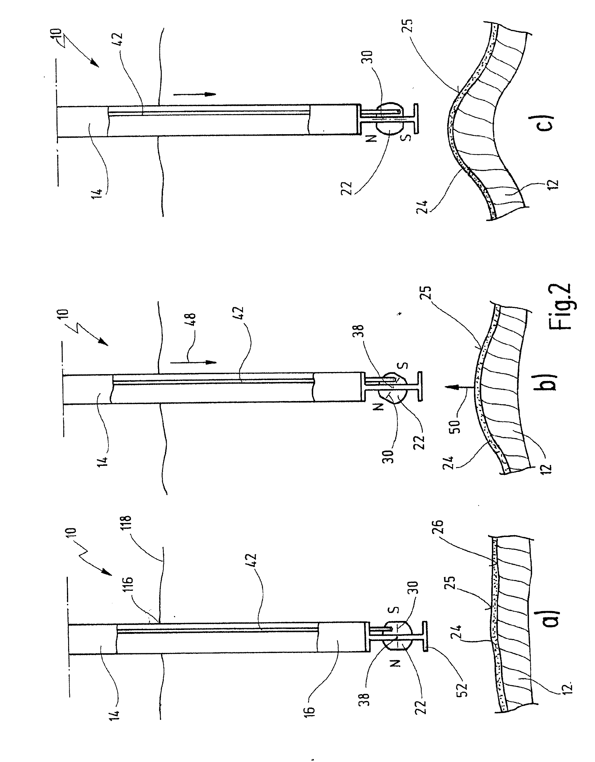 Medical Instrument And Method For Manipulating, In Particular Retracting Tissue Or An Organ