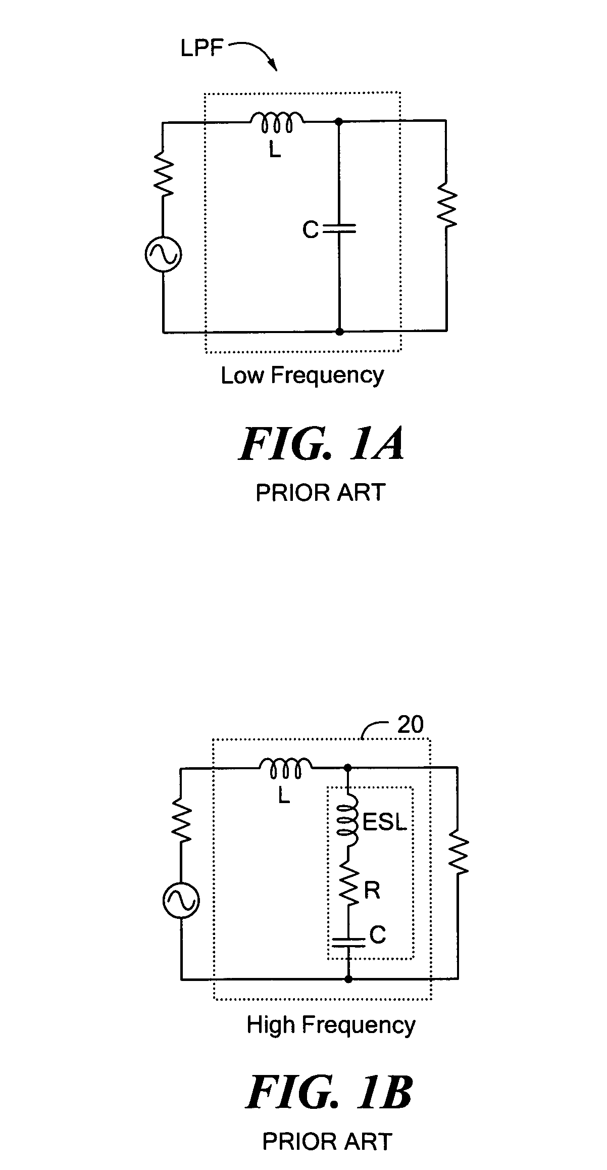 Method and apparatus to provide compensation for parasitic inductance of multiple capacitors