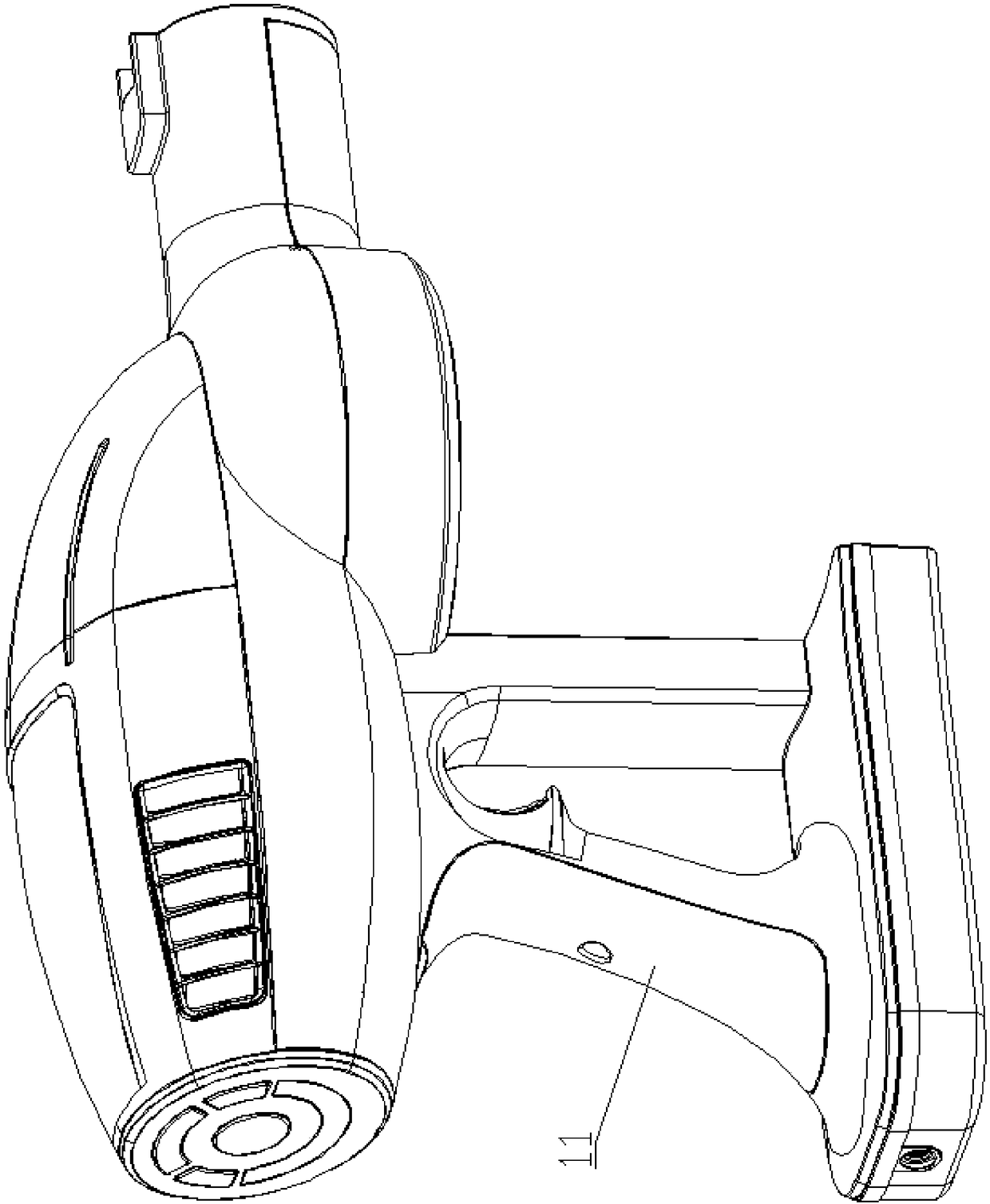 A dust cup orderly release mechanism and its vacuum cleaner