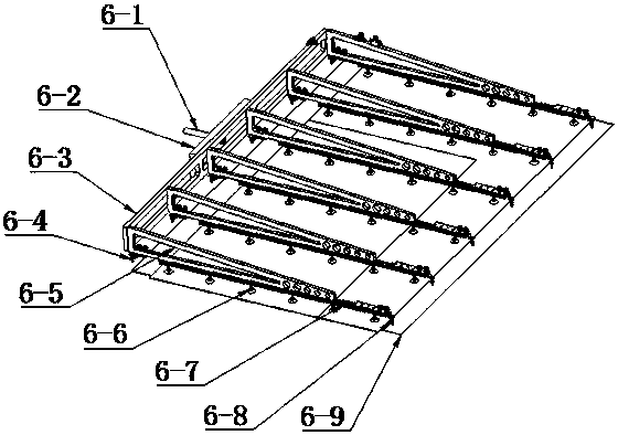 Large-size LCD face overturning device