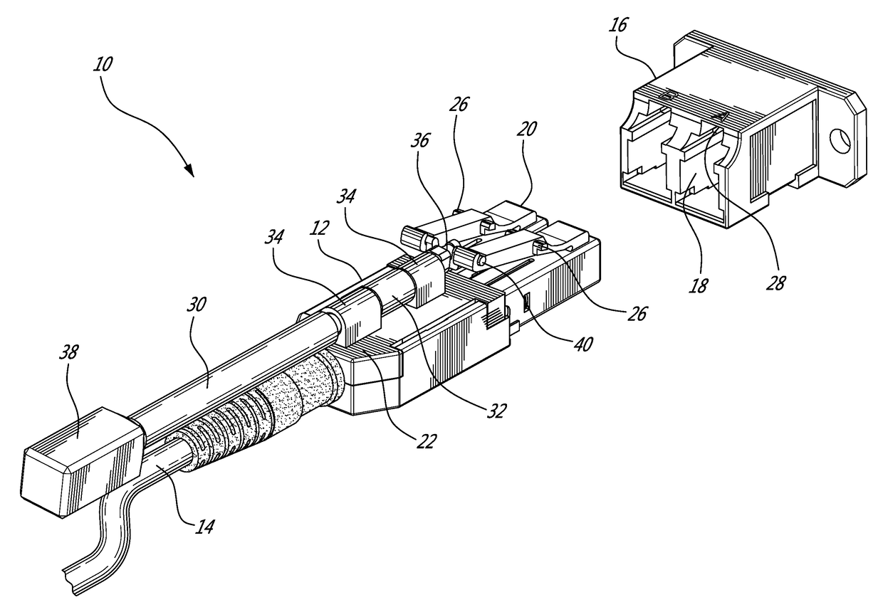 Plug with rotatable release mechanism