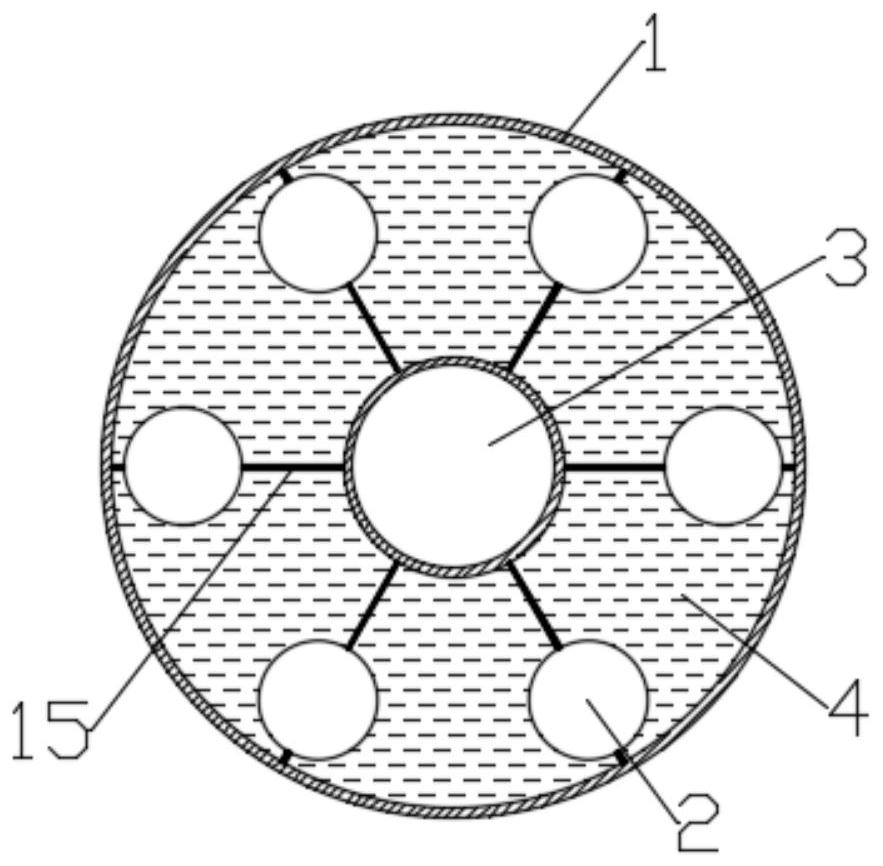 A buried pipe for ground source heat pump