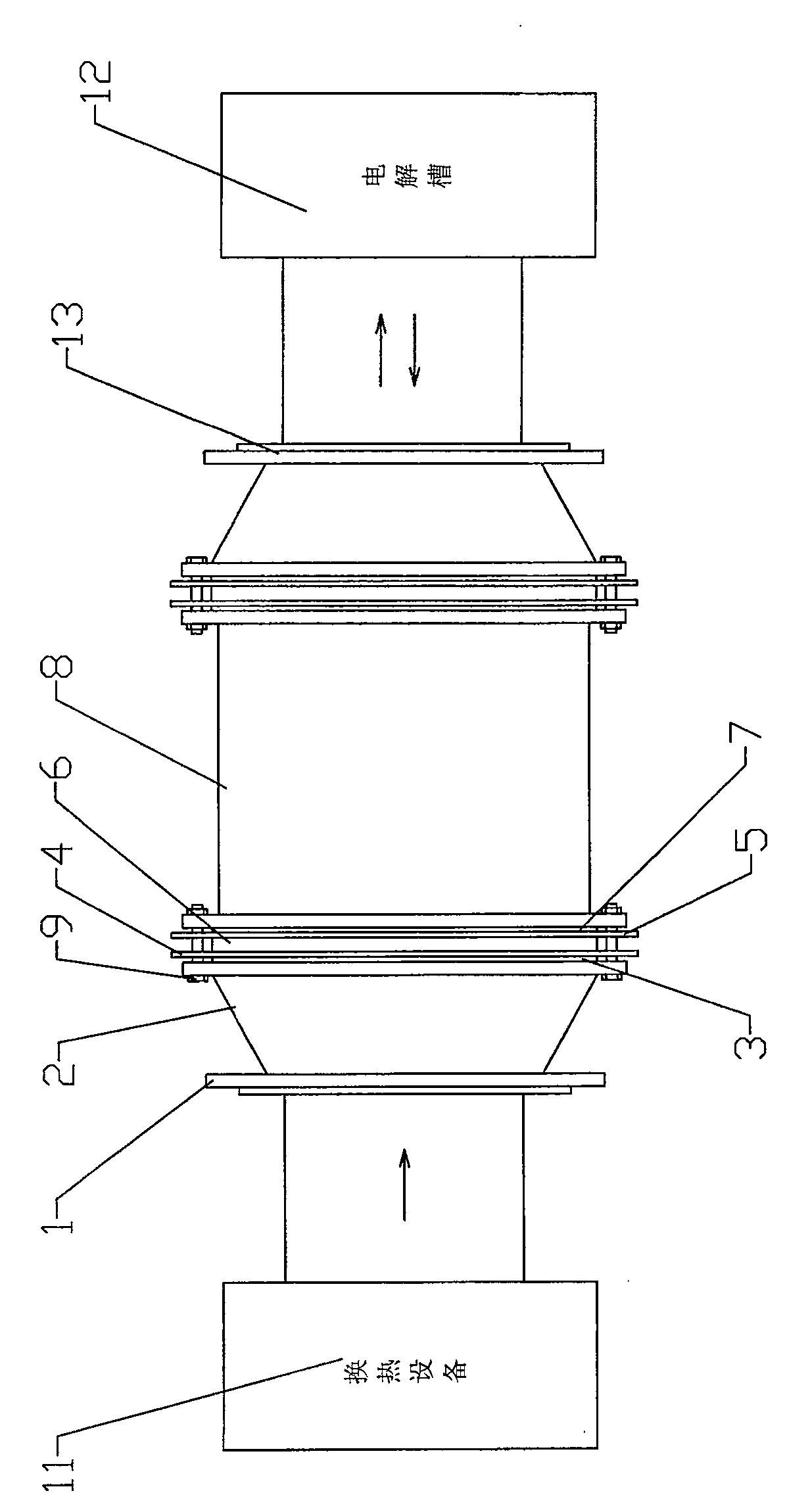 Electrostatic cut-off device