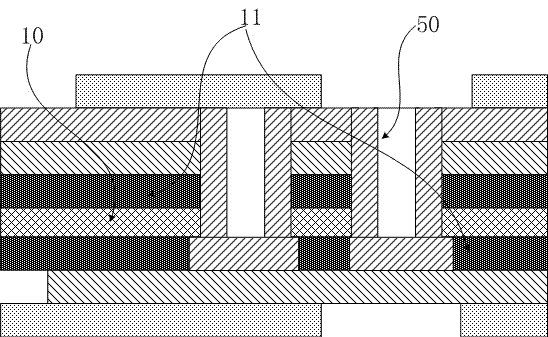 High-density flexible circuit board and manufacturing method thereof