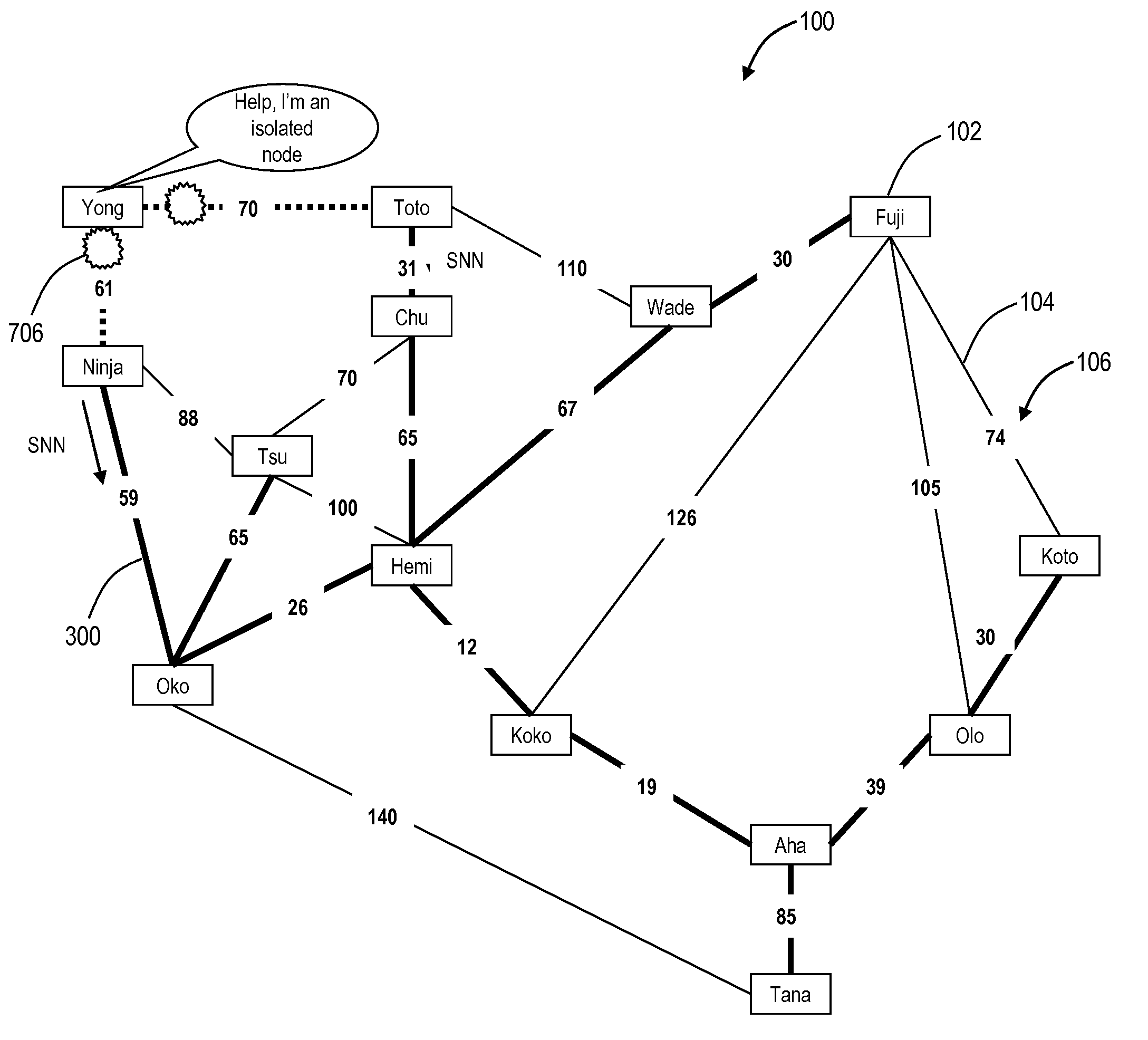 Spanning tree flooding backbone systems and methods for link state routed networks