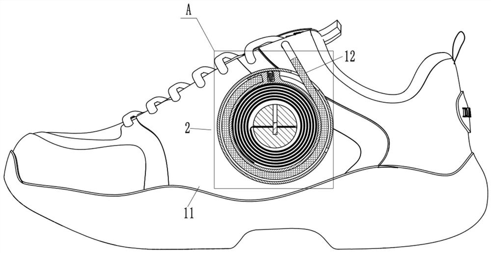 Shoelace-tying-free safety shoes