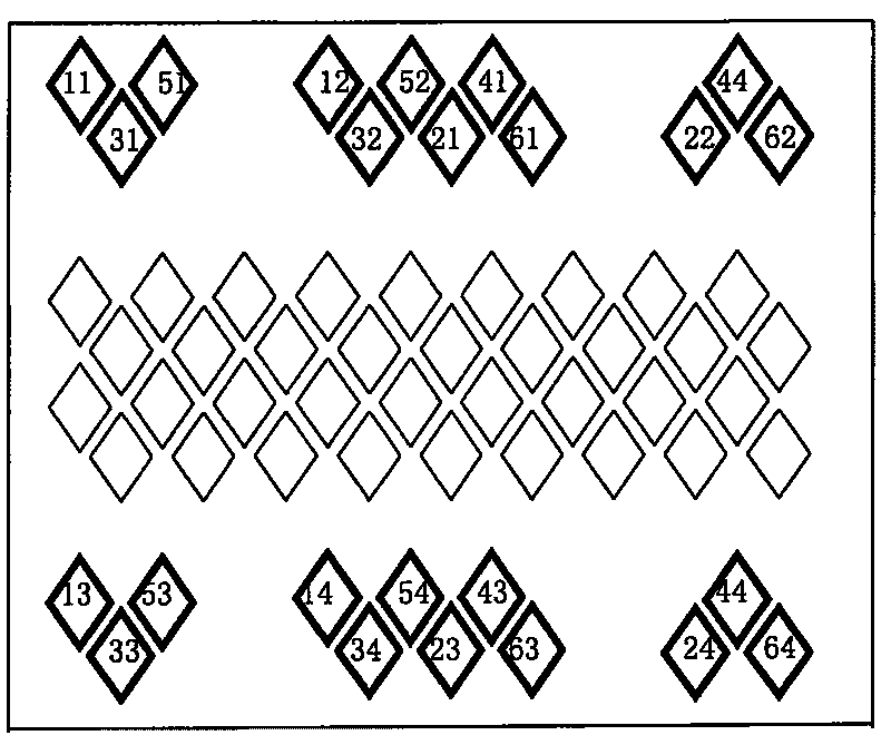 Printing and forming method of fluorescent powder layer of plasma display