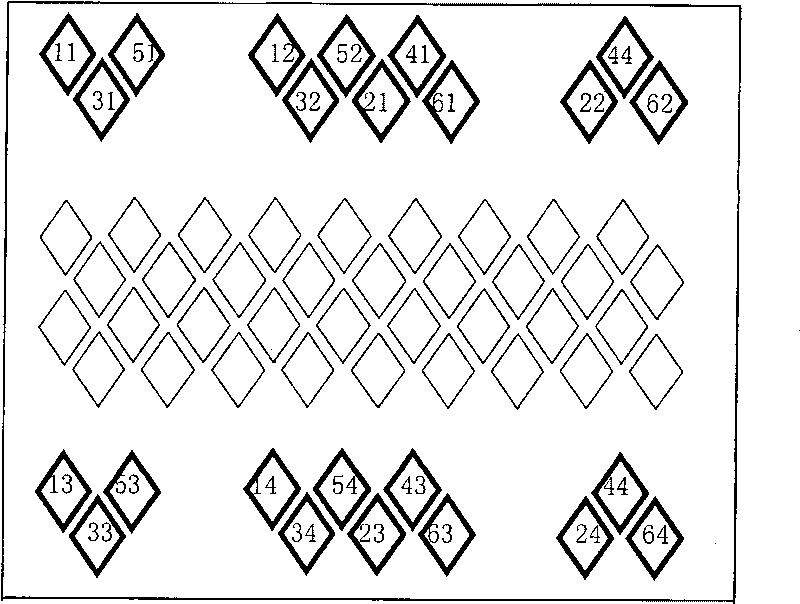 Printing and forming method of fluorescent powder layer of plasma display