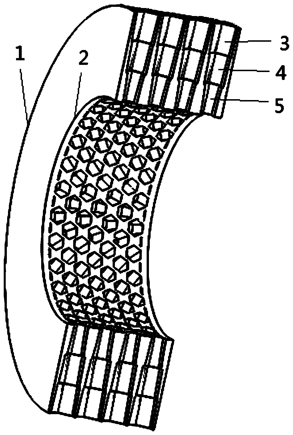 An automobile tire safety device and its parameter setting method