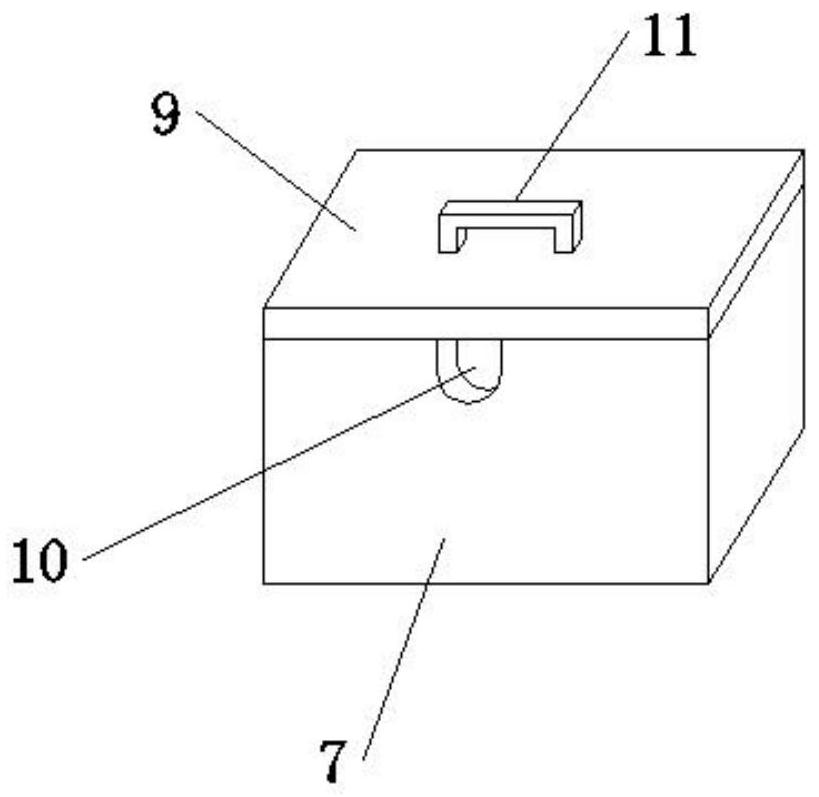 Cable storage mechanism for charging pile