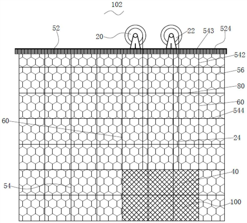 Deep sea aquaculture net cage fishing door assembly and net cage