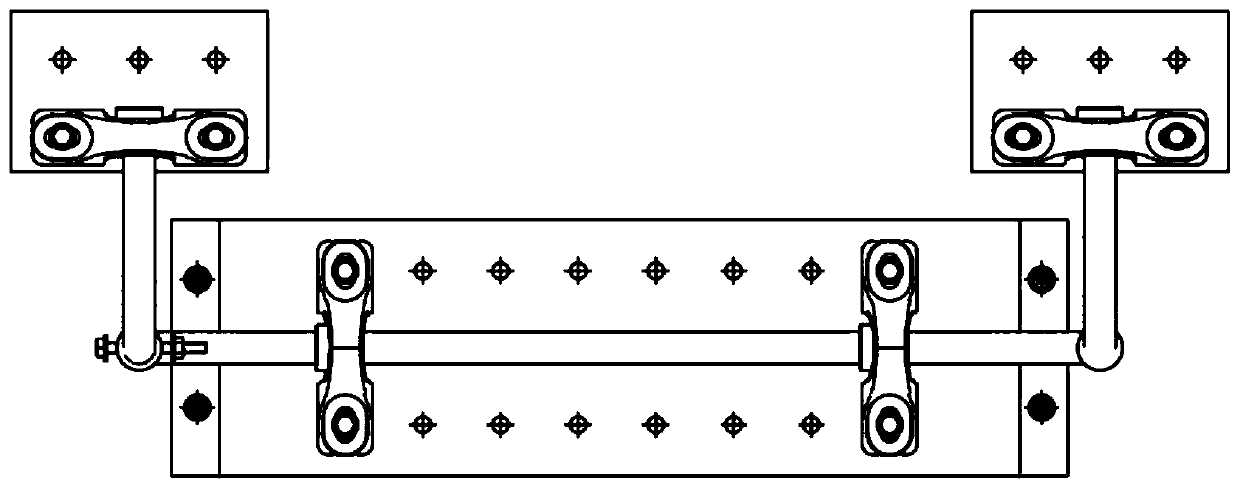 Anti-overturning reinforcing device for single-pier bridge