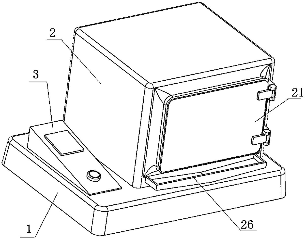 Condensate water testing device and testing method adopting same