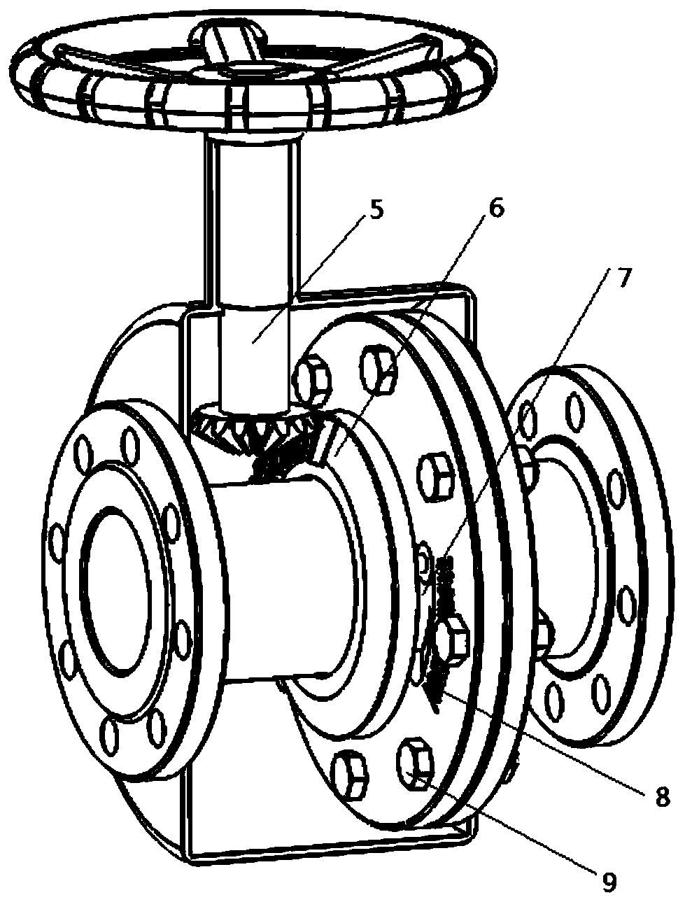 Flow limiting valve with adjustable section