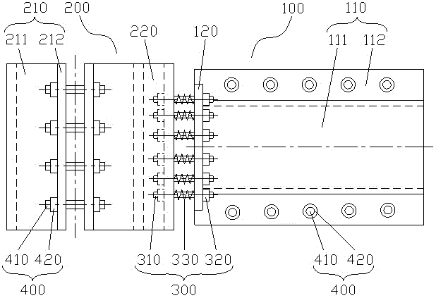 Reinforcement and repair device for mortise-tenon joints of beams and columns of timber structure