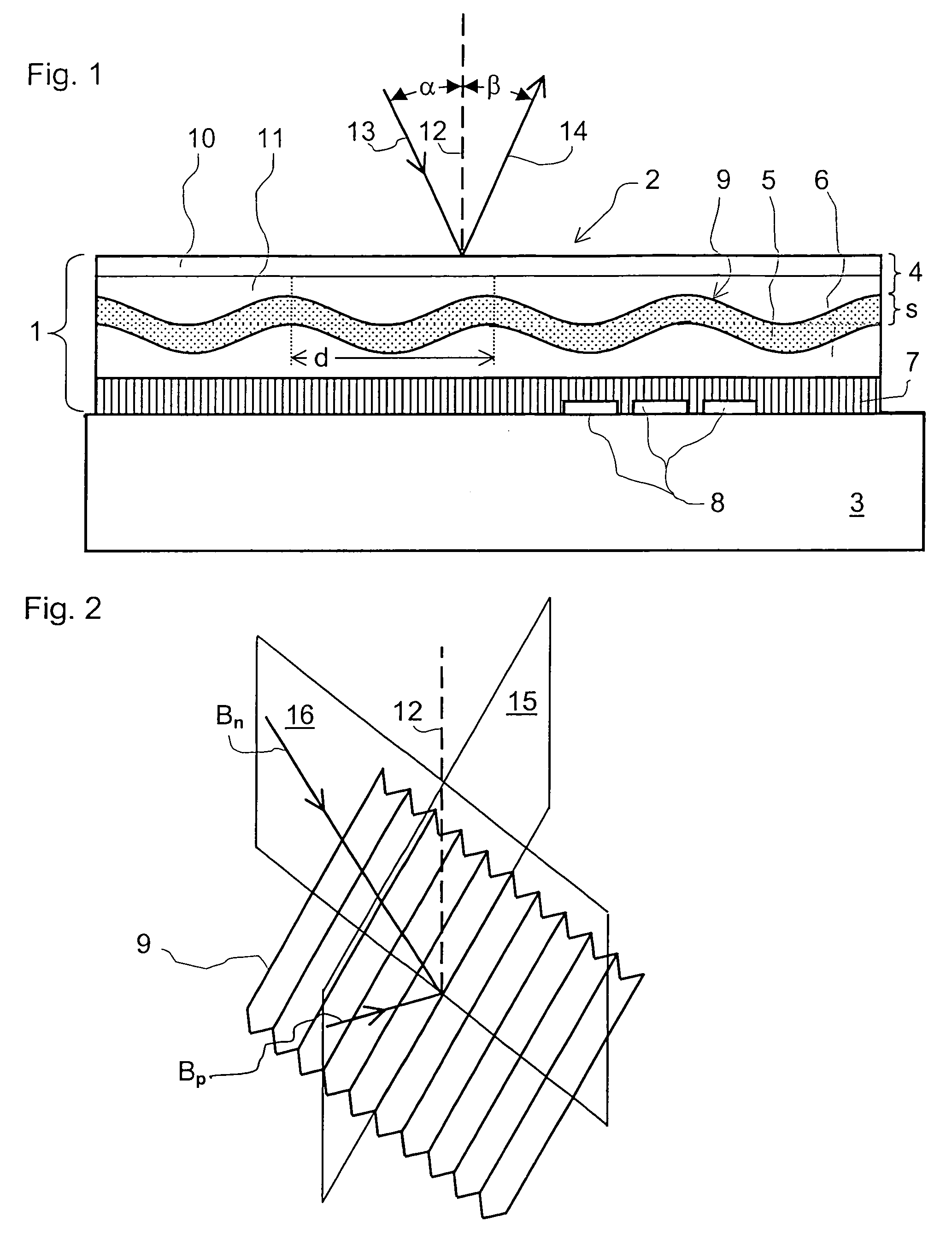 Diffractive security element having an integrated optical waveguide
