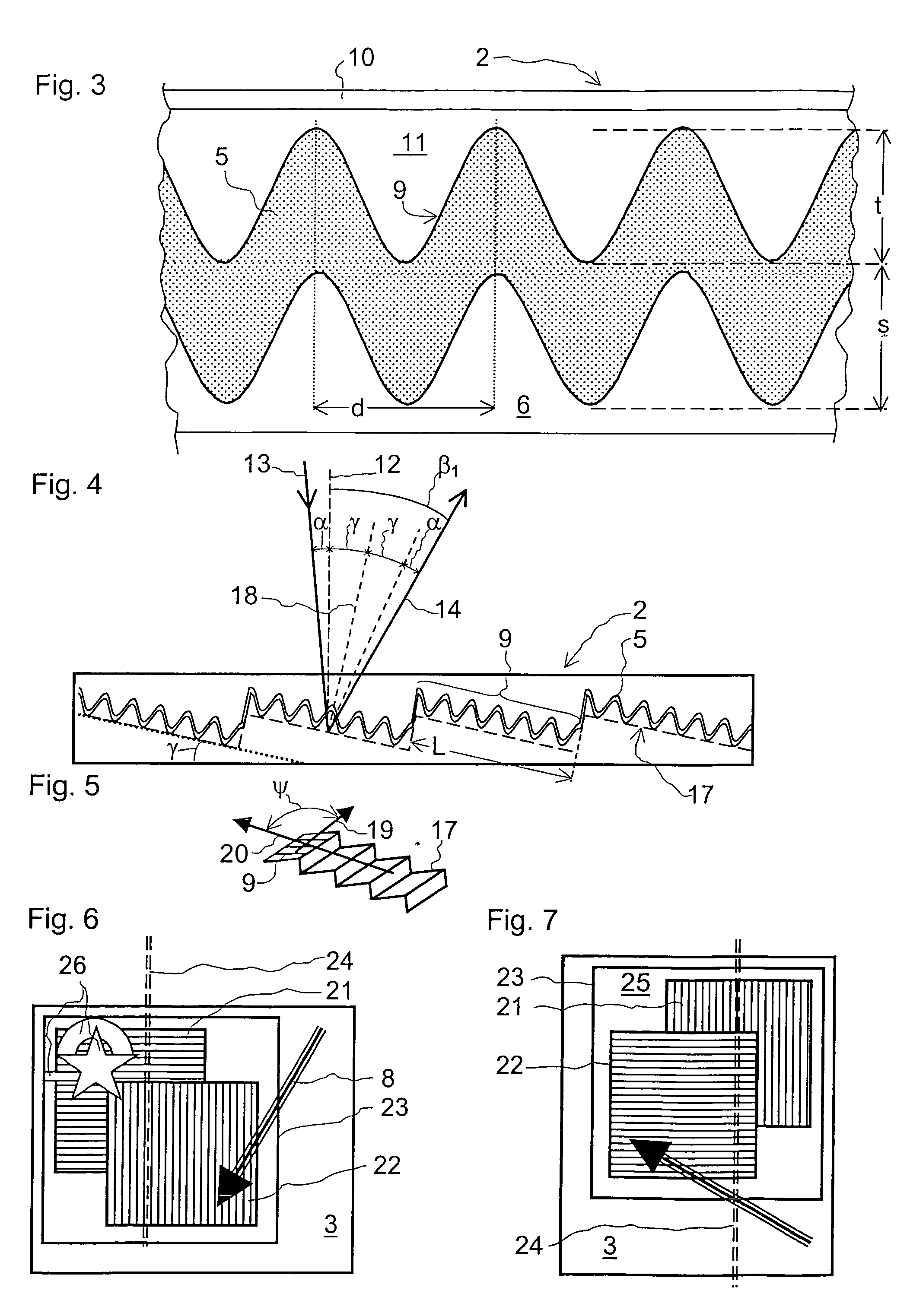 Diffractive security element having an integrated optical waveguide