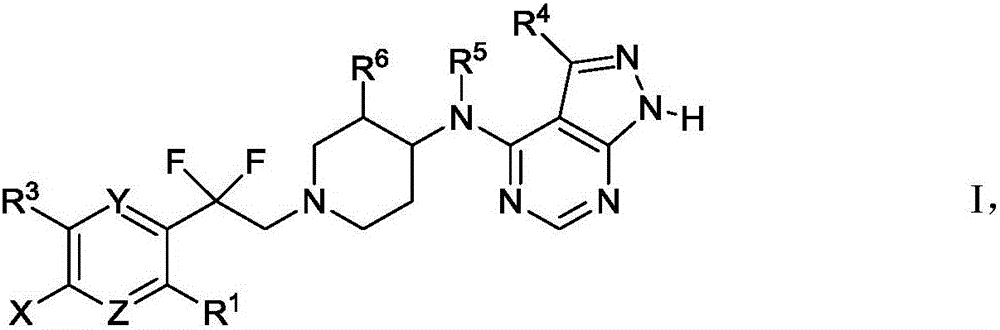 Difluoroethylpyridine derivatives as NR2B NMDA receptor antagonists