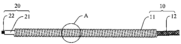 A push device and interventional delivery system