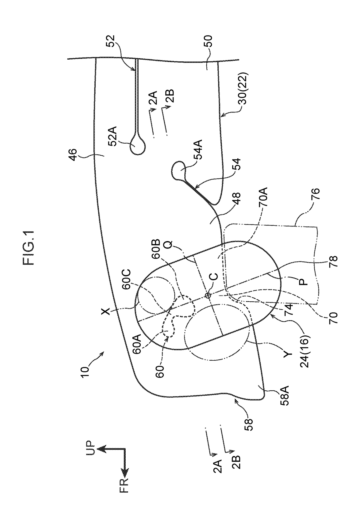 Automobile occupant protection device