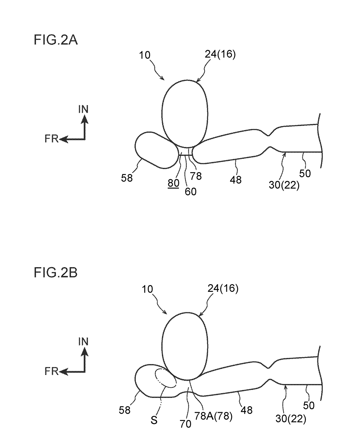 Automobile occupant protection device