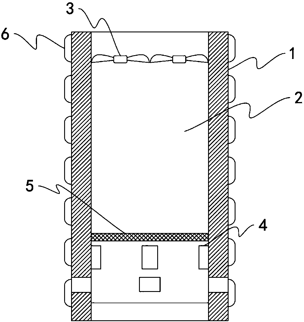 Air convection haze eliminating and reducing device and method