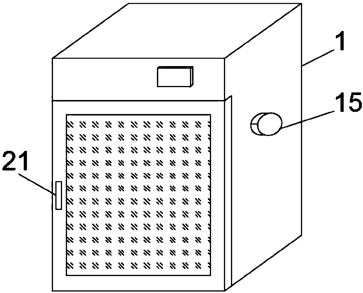 Intelligent sterilization storage cabinet for household tableware