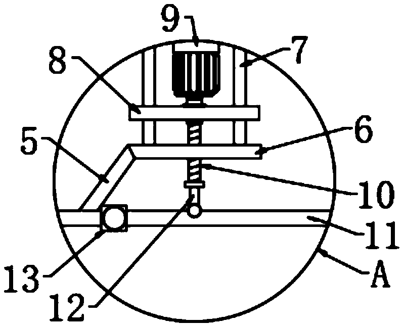 Automatic pressure dividing double gear pump