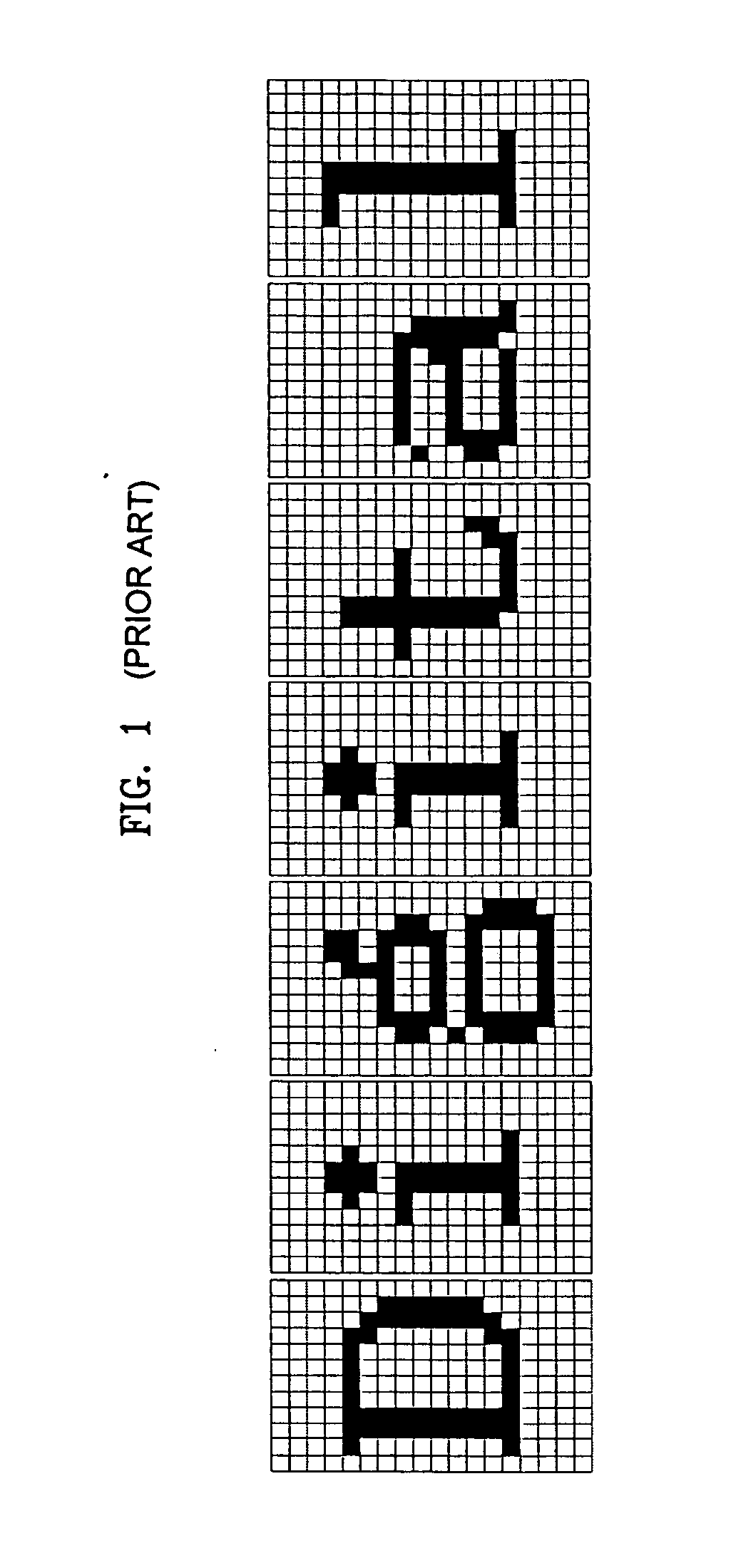 On screen displaying device supporting proportional font and method thereof