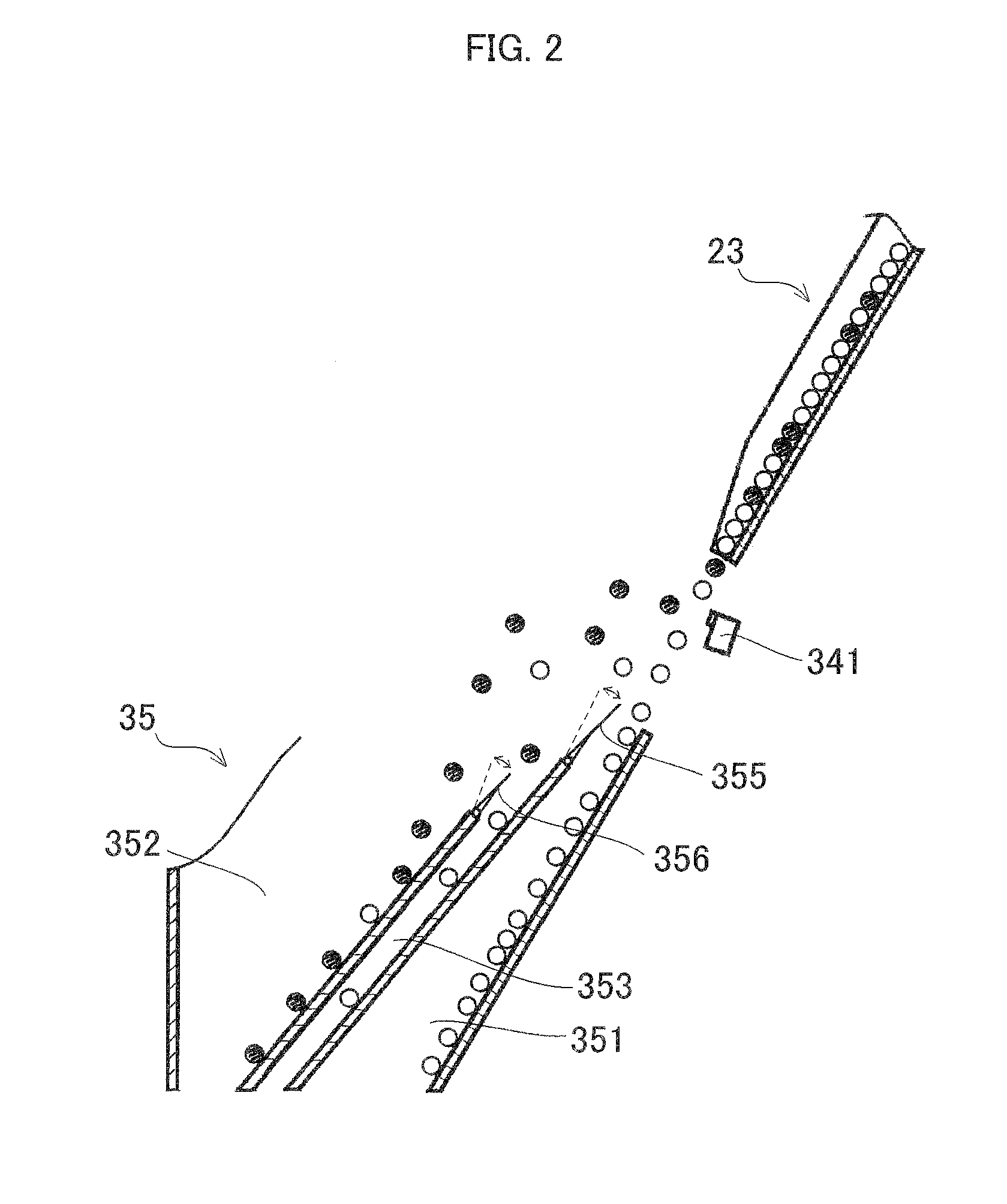 Optical sorting machine