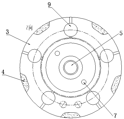 Planetary frame structure with self-checking function