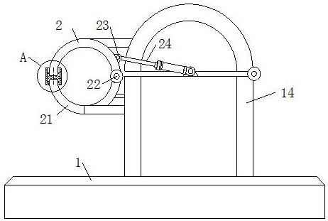 Power cable stripping device