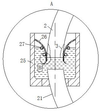 Power cable stripping device