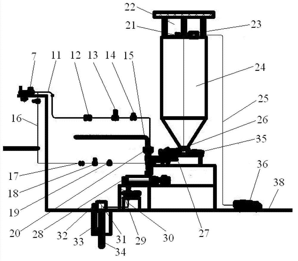 Preparation and production equipment for unclassified tailing filling material and preparation process