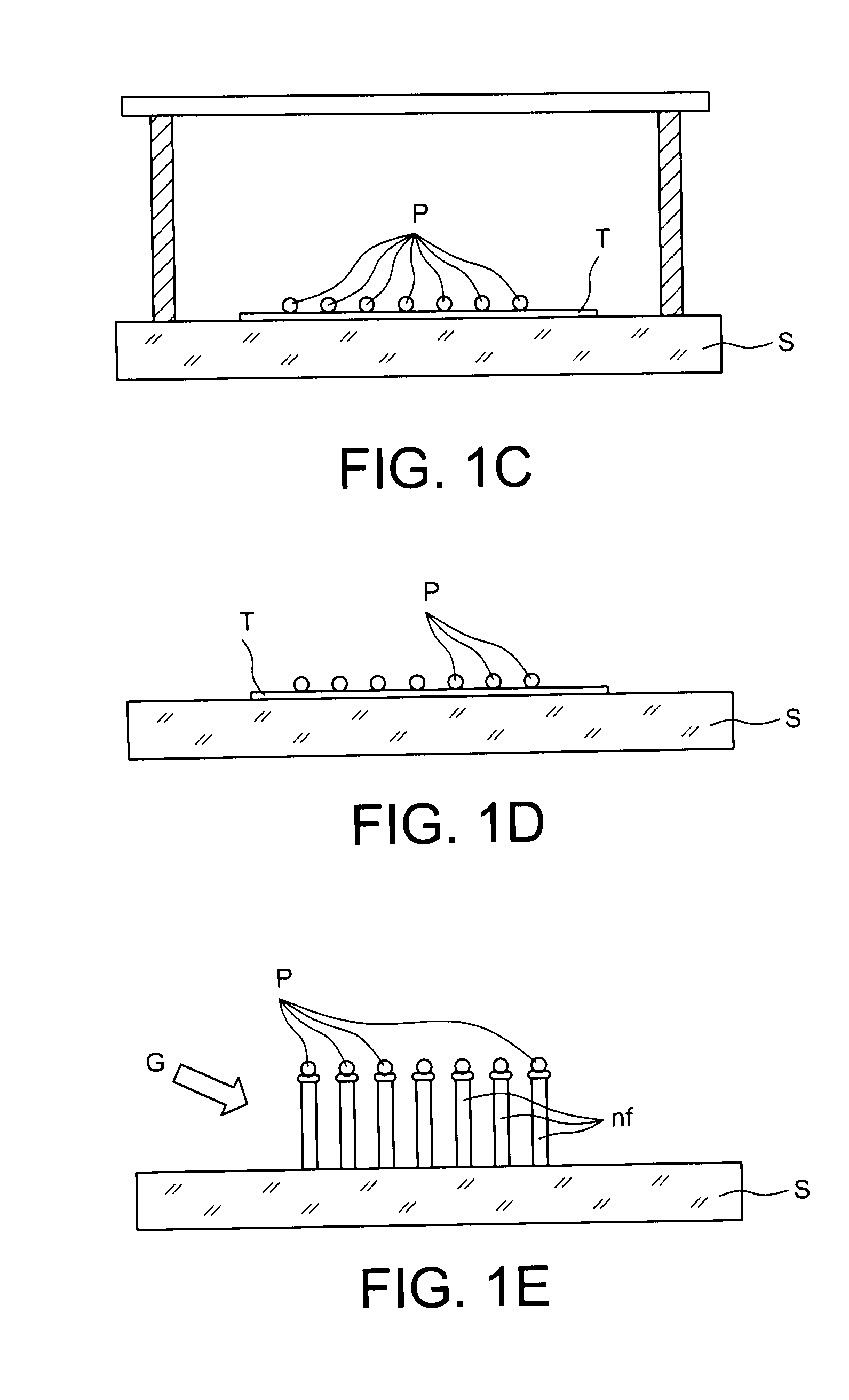 Method of formation of nanowires and method of manufacture of associated optical component