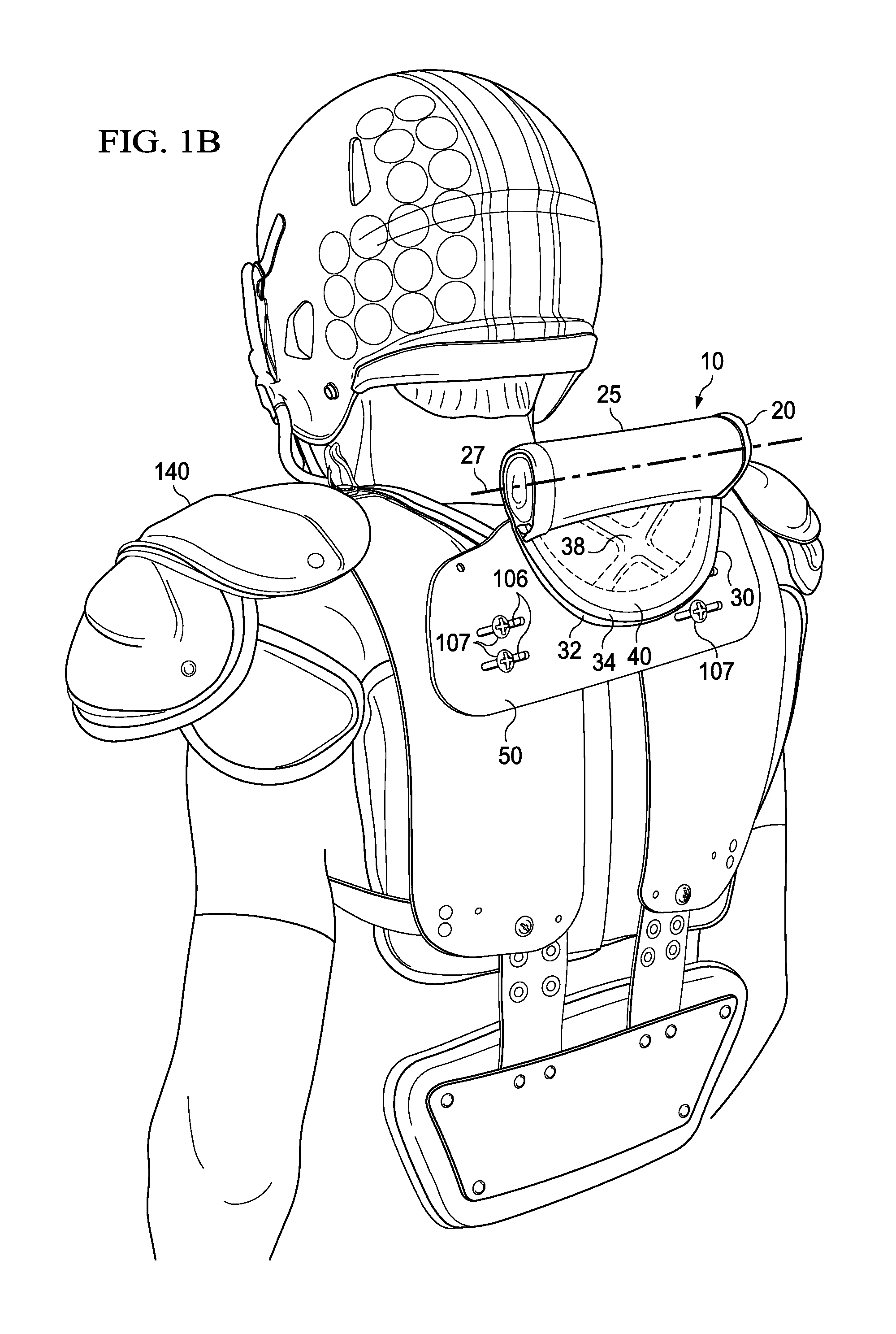 Anti-horse collar tackle safety device