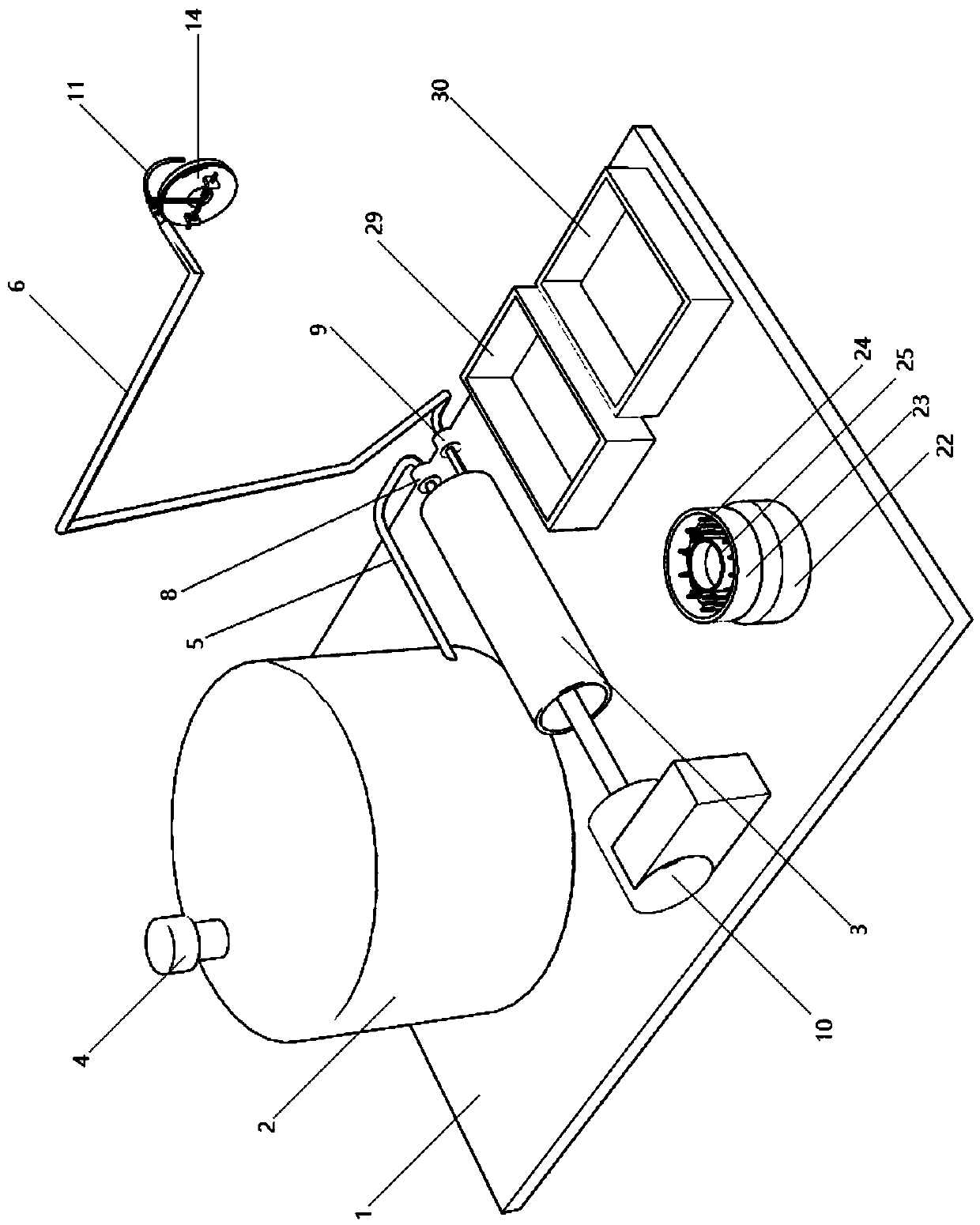 Injection device for livestock breeding