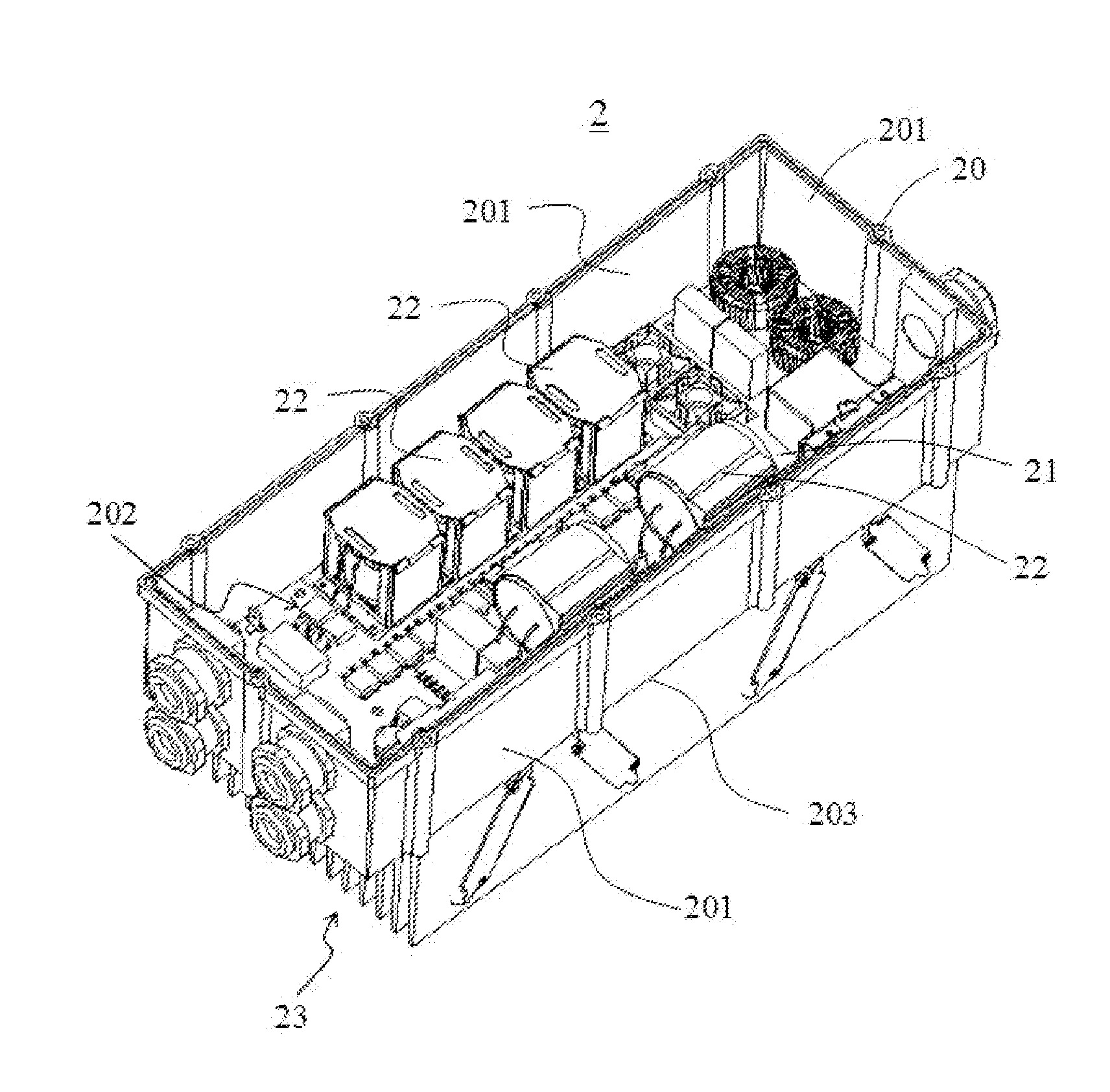 Battery charging apparatus for electric vehicle