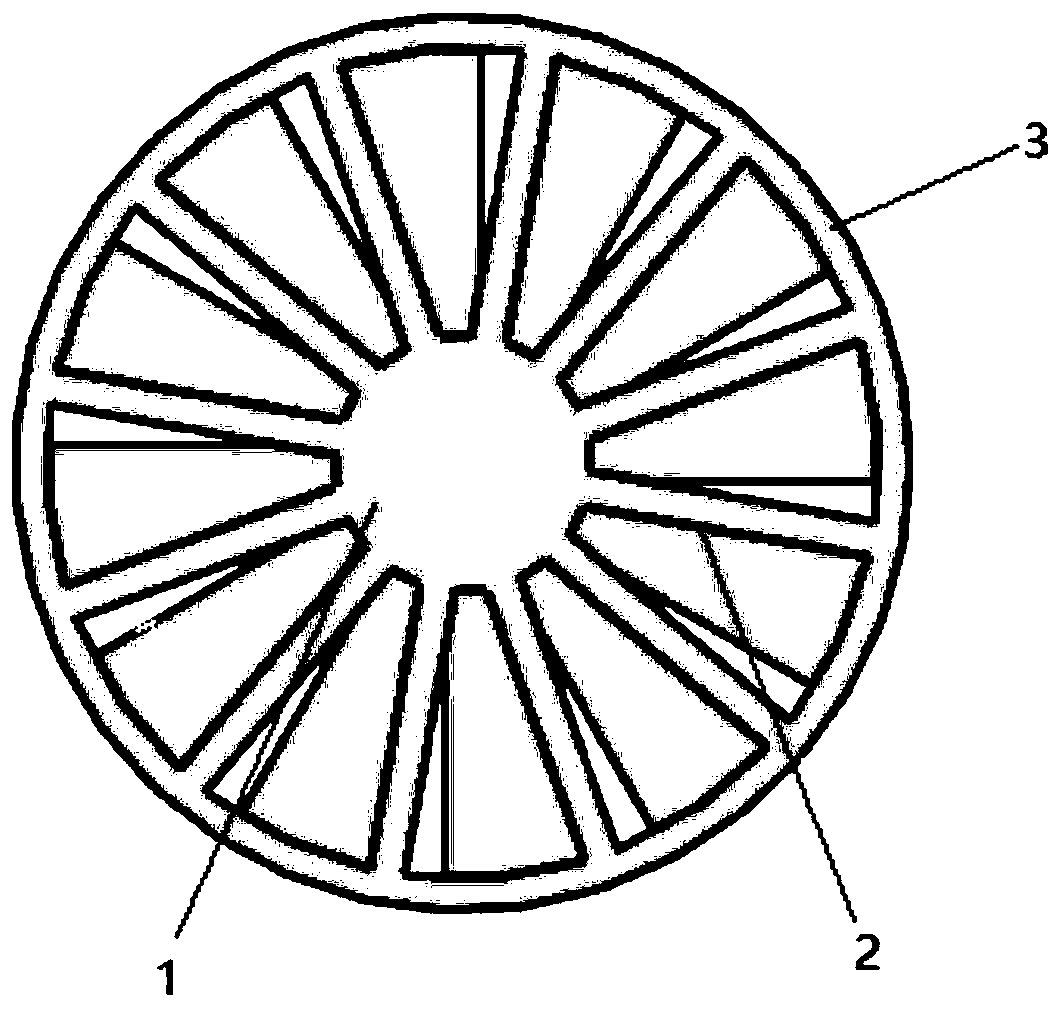 Combustion chamber with spiral-flow type flame tube