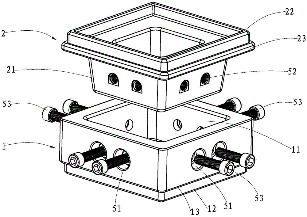 Easy-to-locate steel structure connecting device