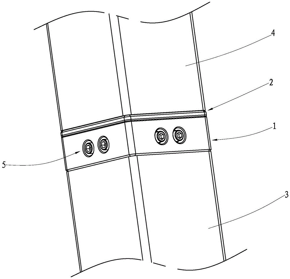 Easy-to-locate steel structure connecting device