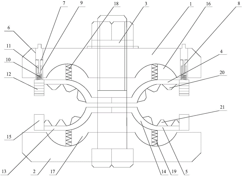 General drop-proof parallel groove clamp