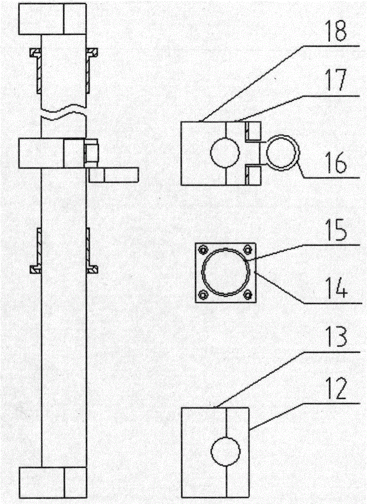 Track lifting and lining device equipped with detection vehicle