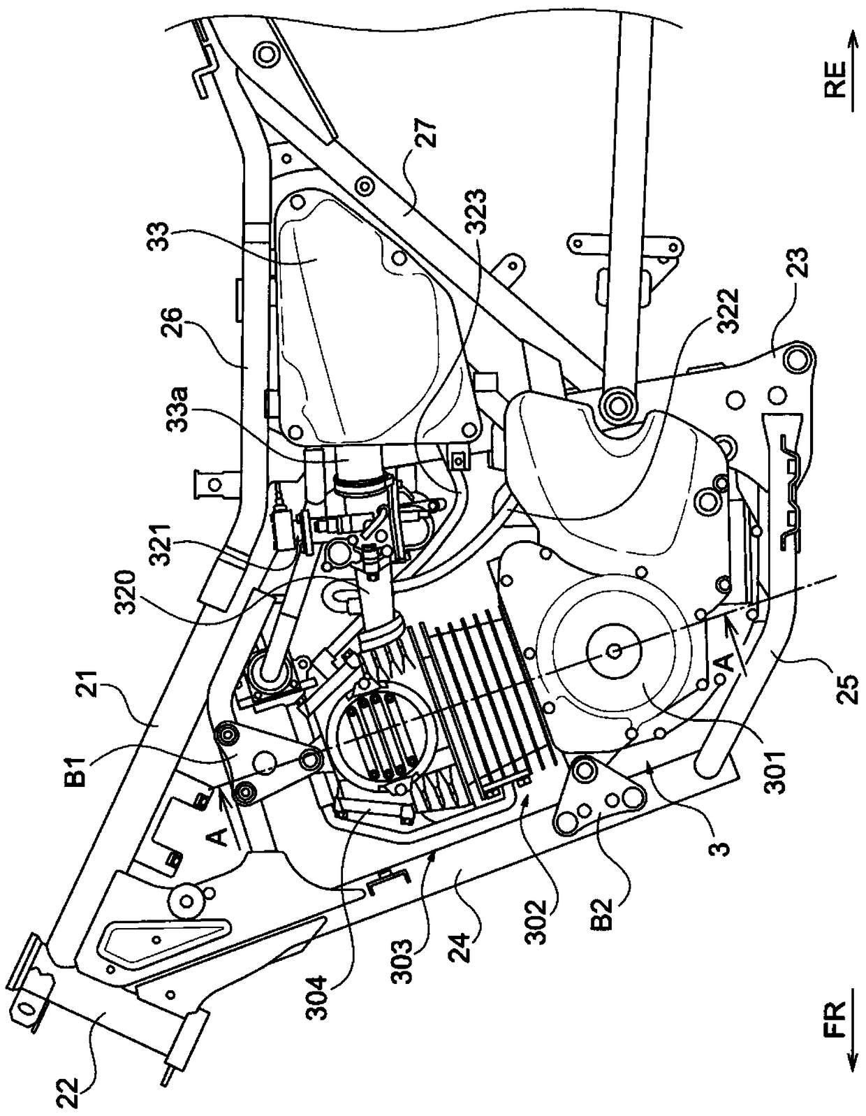 Blow-by ventilation device for internal combustion engine