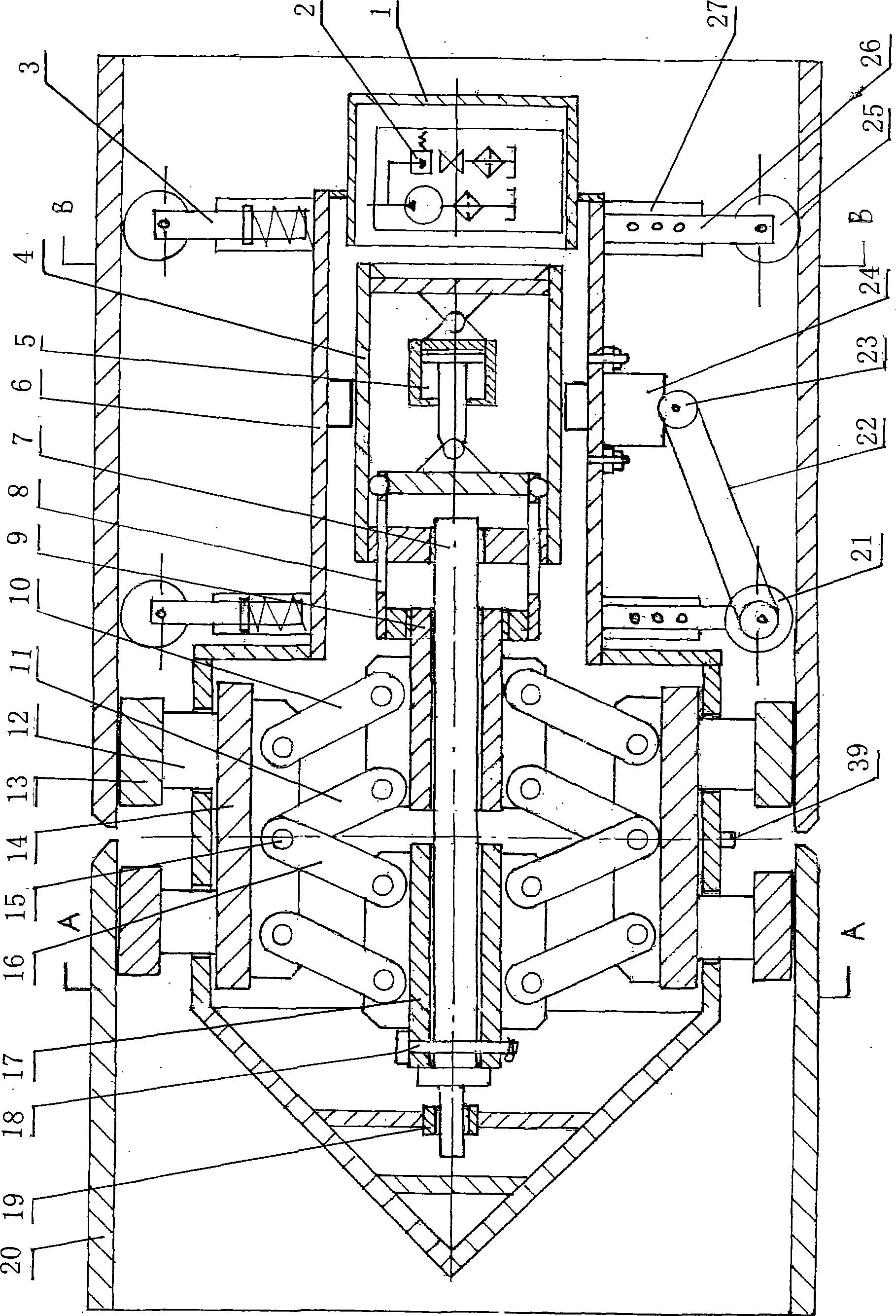 Hydraulic pipeline inner butt-jointing device